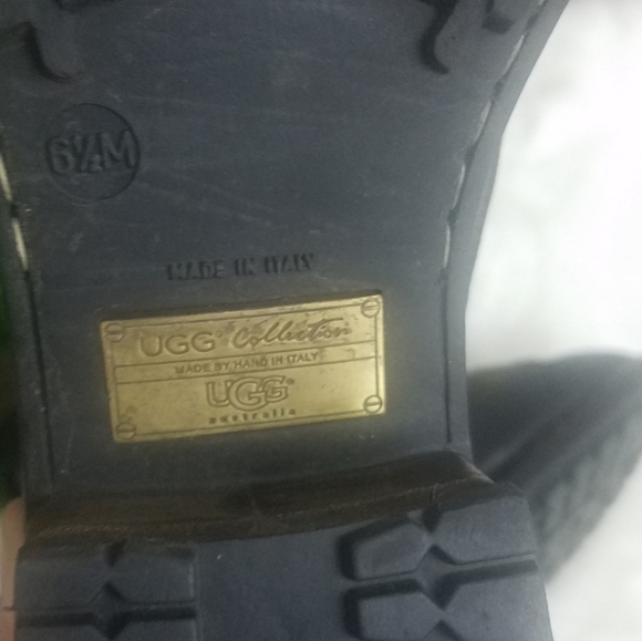 UGG Australia Collection Combat Boots Size 6.5 - Picture 11 of 13